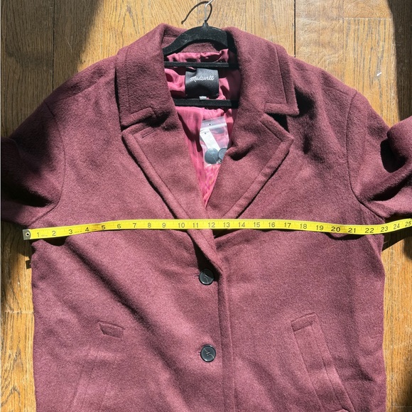 Madewell, The Alonzo Coat, MSRP $398, NWT - Picture 14 of 16